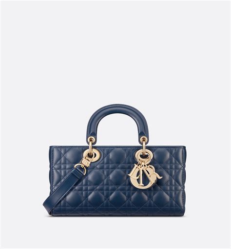 christian dior nano bag|Lady Dior Nano Pouch Deep Ocean Blue Cannage Lambskin.